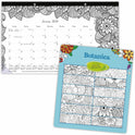 Blueline DoodlePlan Compact Desk Pad - Botanica (C2917001)