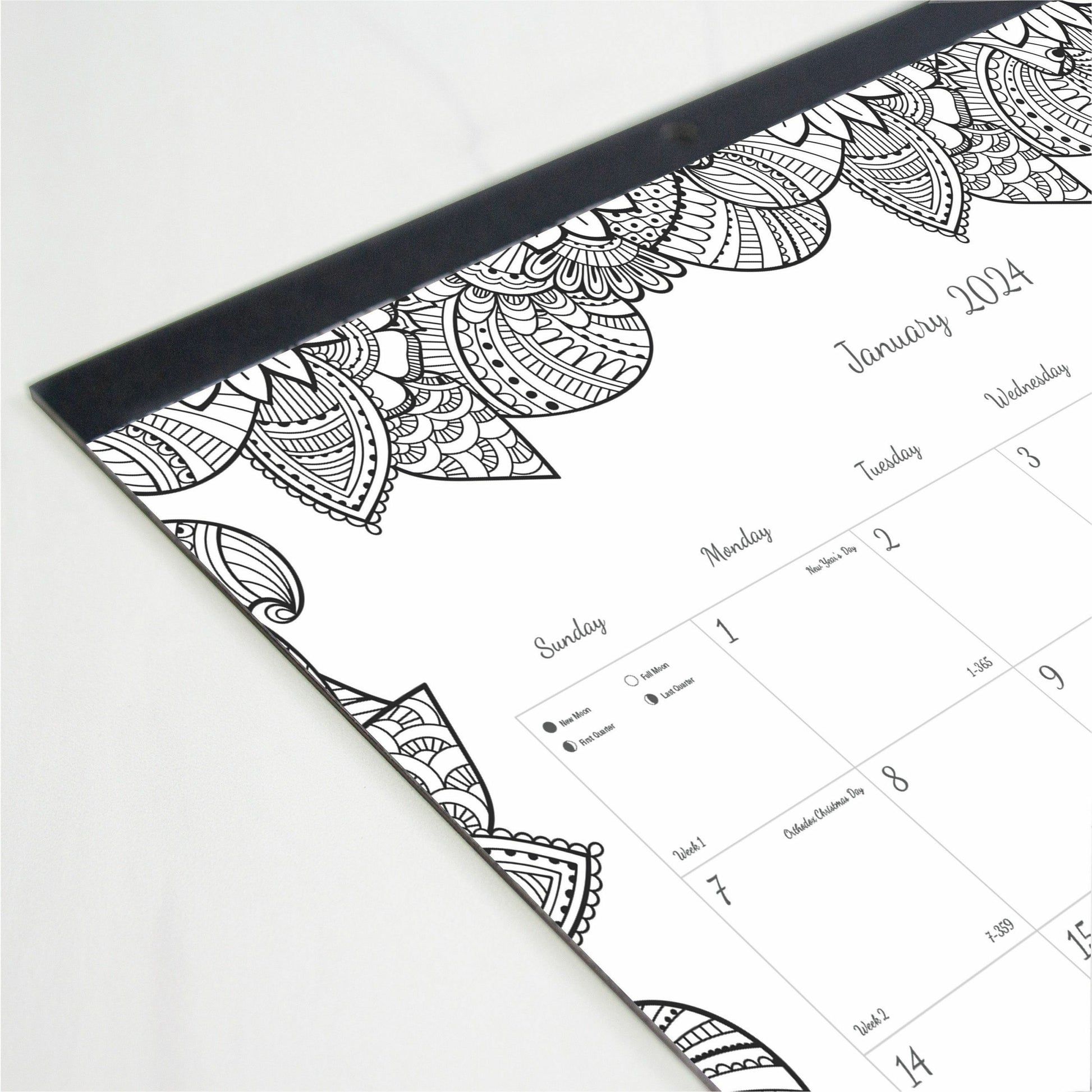Blueline DoodlePlan Desk Pad - Botanica (C2917311)