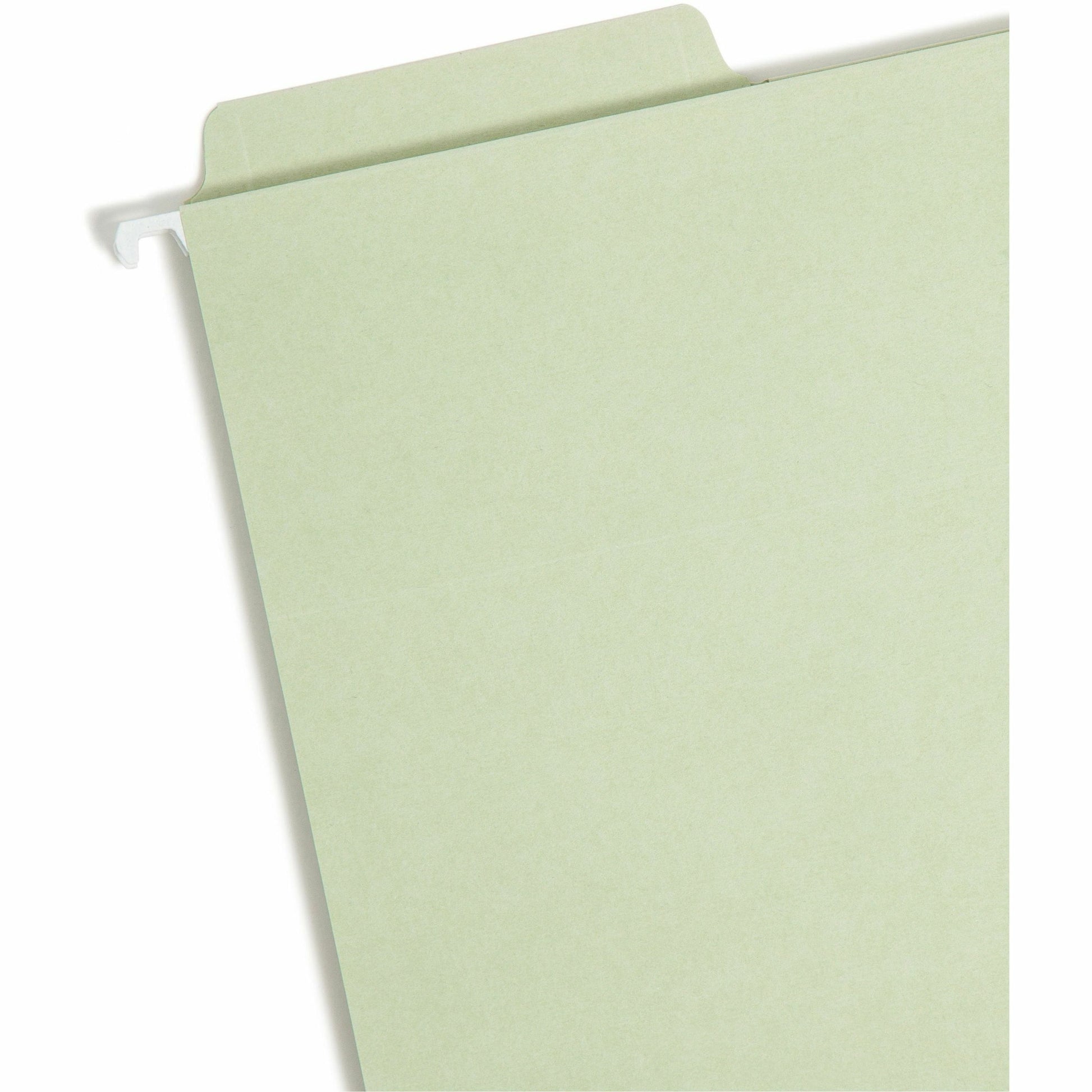 Smead FasTab 1/3 Tab Cut Letter Recycled Fastener Folder (65120)