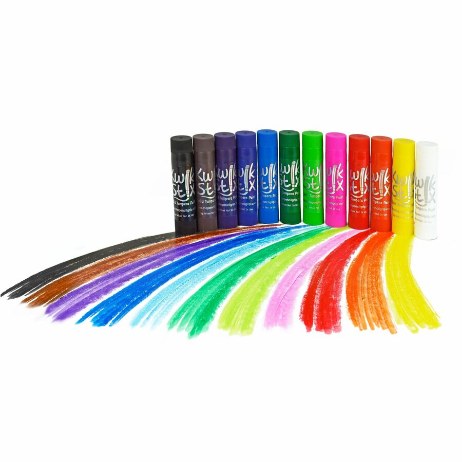 The Pencil Grip Tempera Paint 24-color Mess Free Set (604)