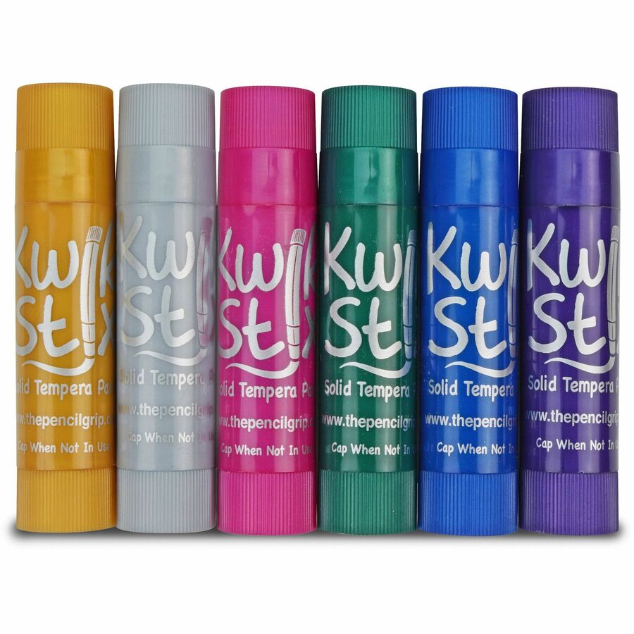 The Pencil Grip Tempera Paint 24-color Mess Free Set (604)