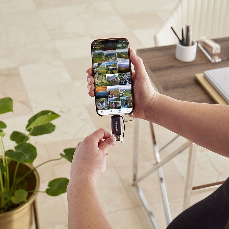 Verbatim 16GB Store 'n' Go Dual Flash Drive (49304)