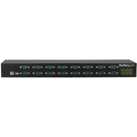 StarTech 16 Port Usb To Serial Rs232 Adapter Hub (ICUSB23216FD)