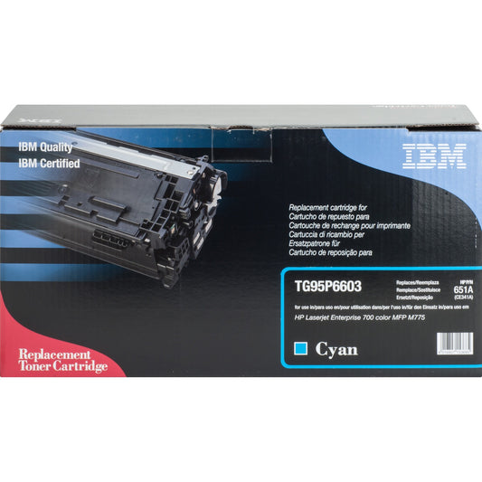 IBM Remanufactured Toner Cartridge - Alternative for HP 651A (CE341A) (TG95P6603)