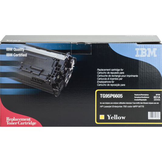 IBM Remanufactured Toner Cartridge - Alternative for HP 651A (CE342A) (TG95P6605)