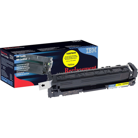 IBM Remanufactured Laser Toner Cartridge - Alternative for HP 410X (CF412X) - Yellow - 1 Each (TG95P6649)