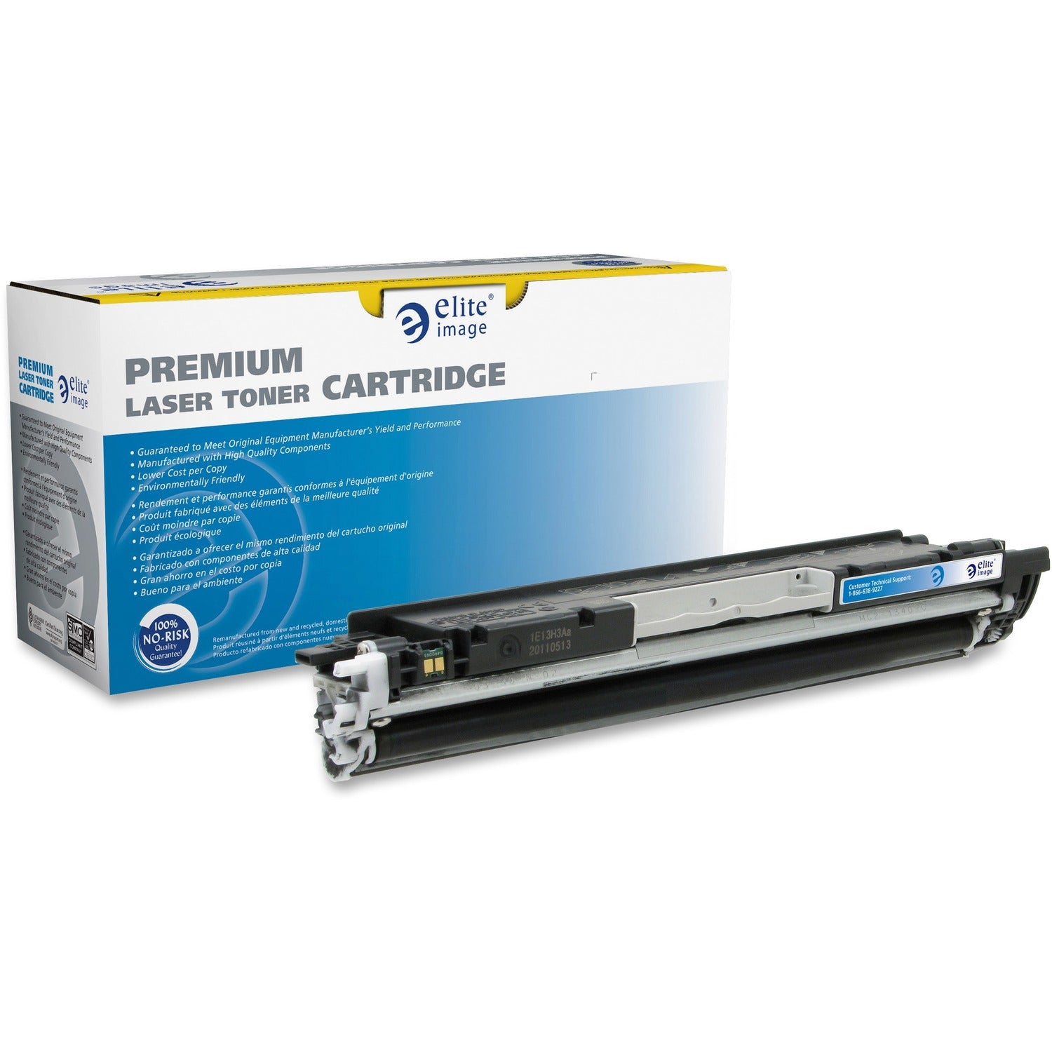 Elite Image Remanufactured Toner Cartridge - Alternative for HP 130A (76127)