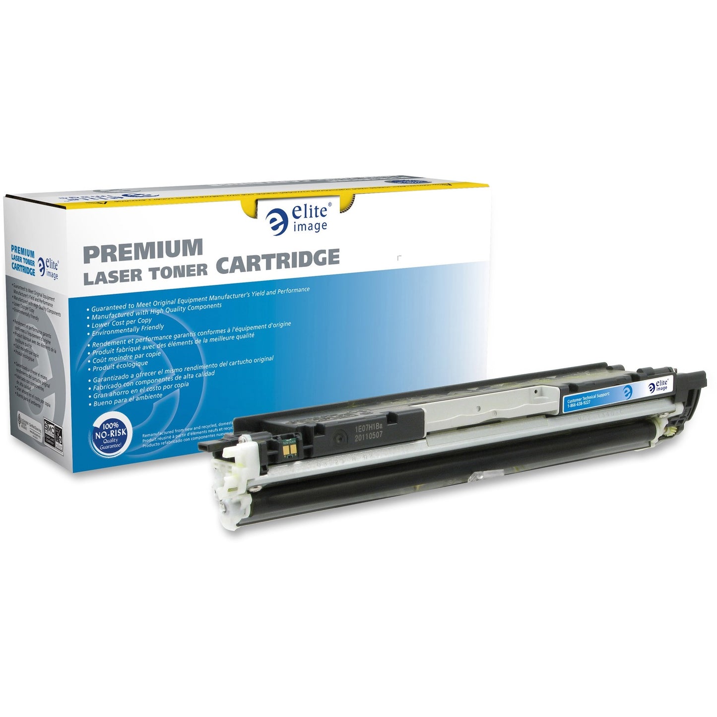 Elite Image Remanufactured Toner Cartridge - Alternative for HP 130A (76129)