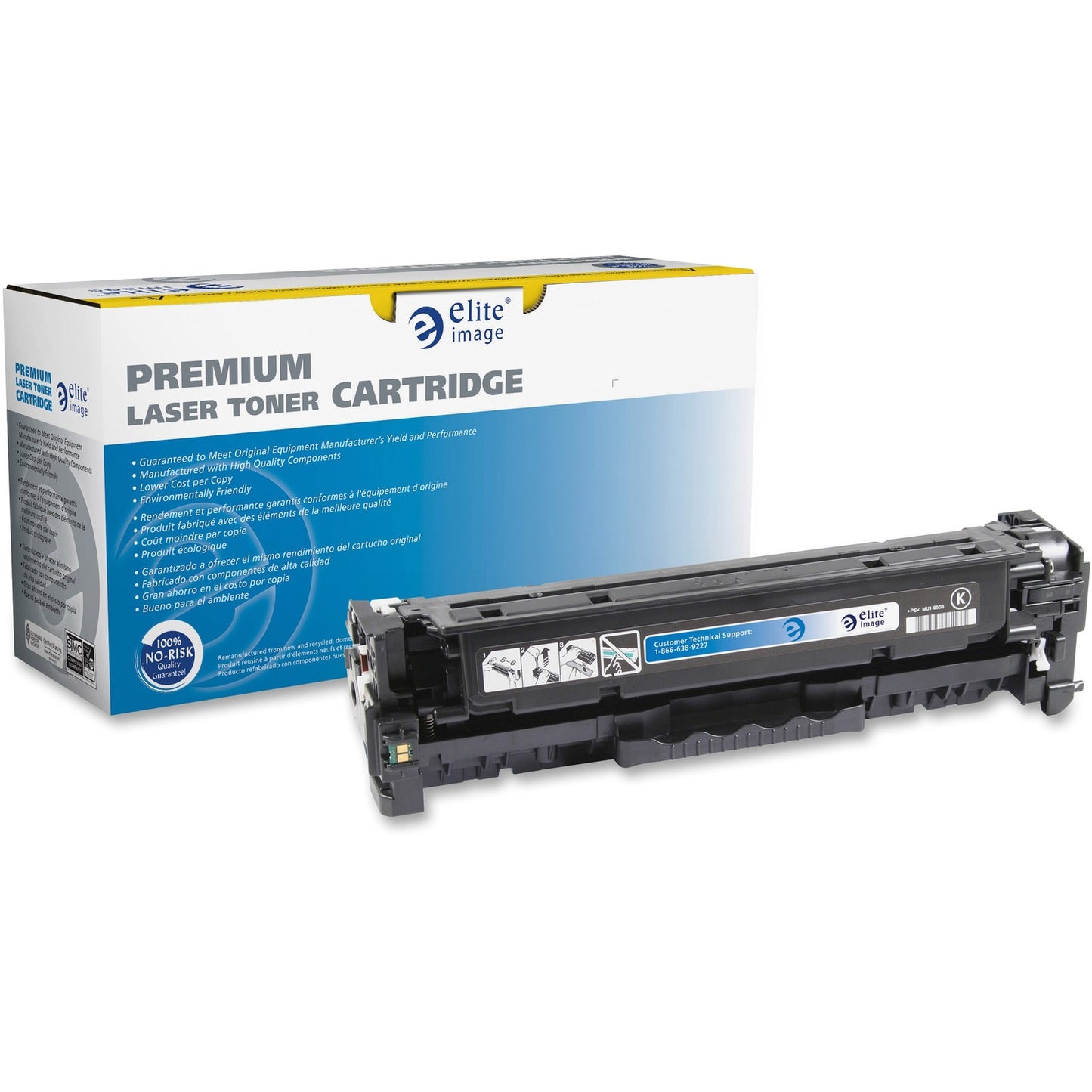 Elite Image Remanufactured Toner Cartridge - Alternative for HP 312A (76131)