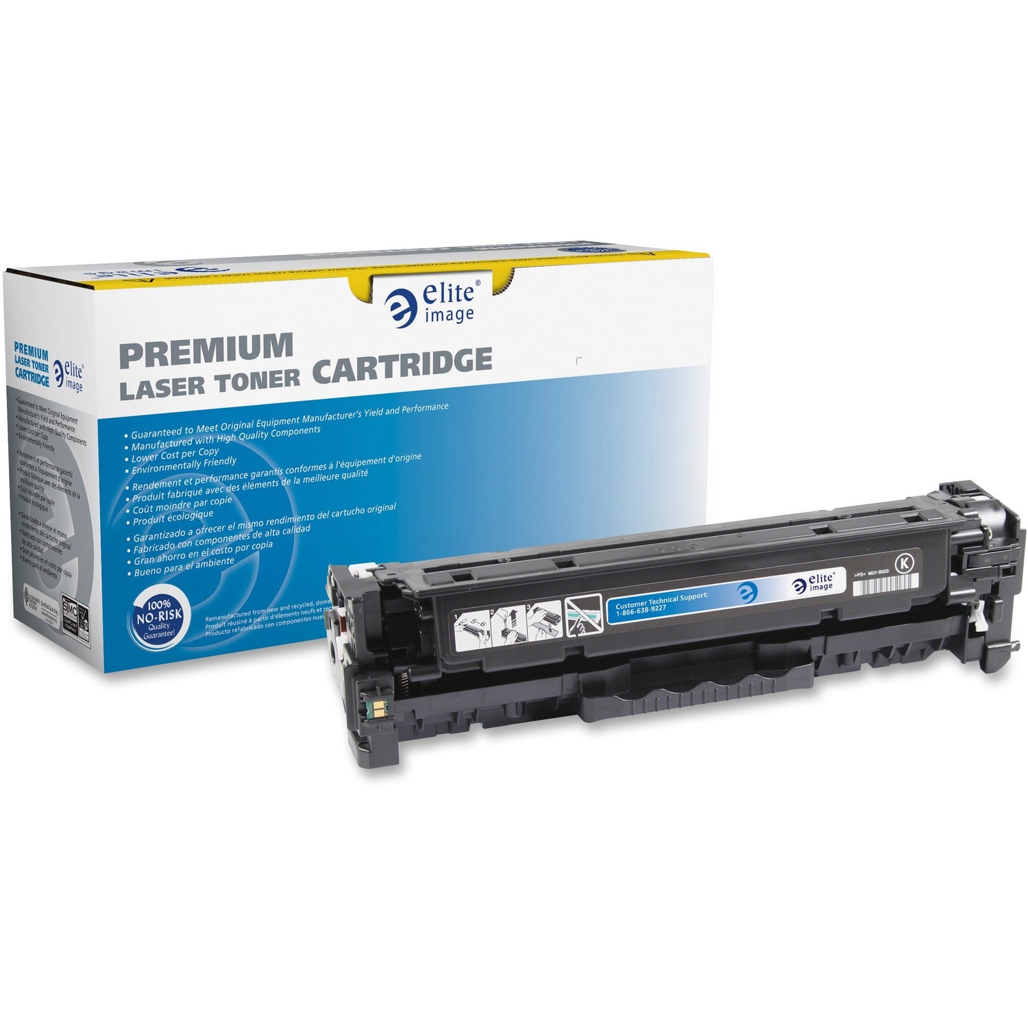 Elite Image Remanufactured Toner Cartridge - Alternative for HP 312A (76131)