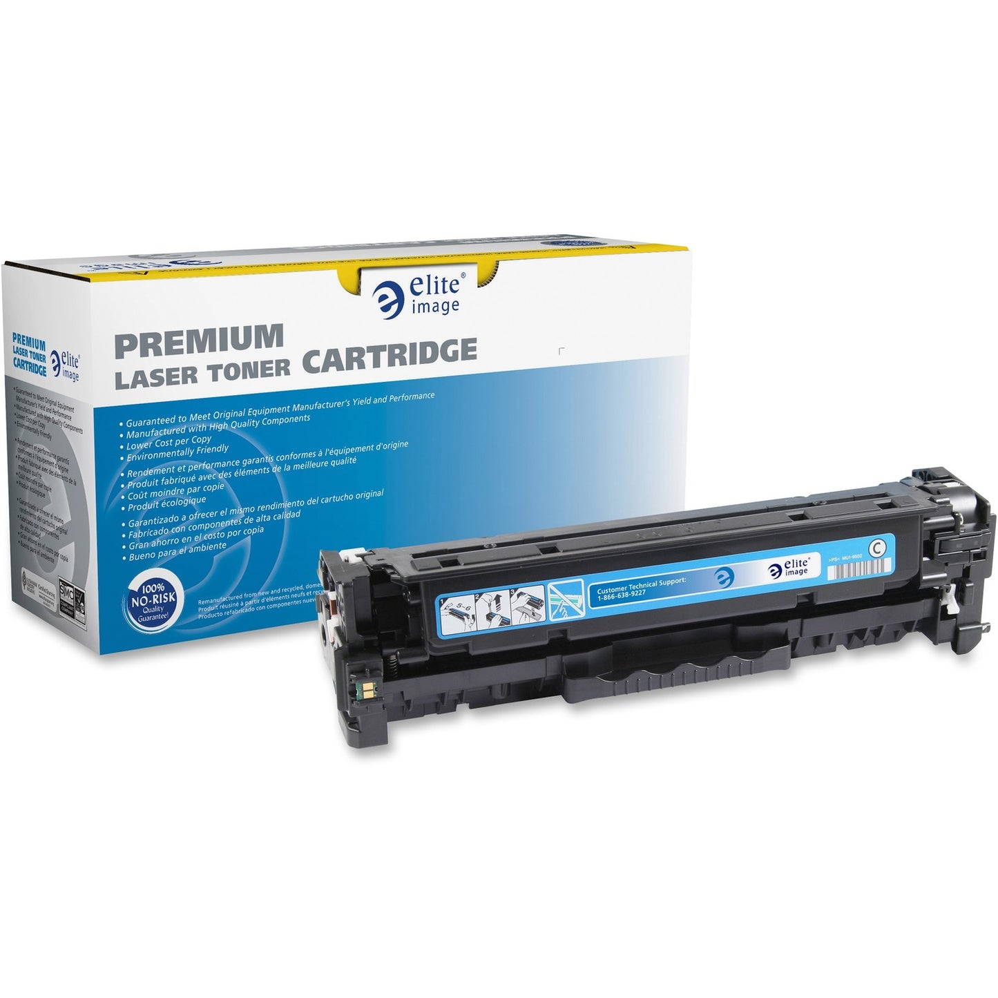 Elite Image Remanufactured Toner Cartridge - Alternative for HP 312A (76133)