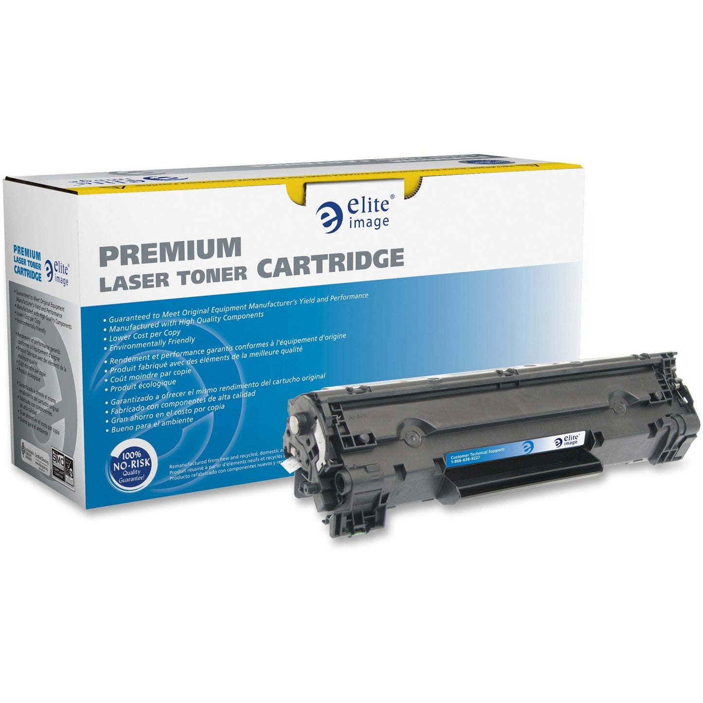 Elite Image Remanufactured Toner Cartridge - Alternative for HP 83X (76165)