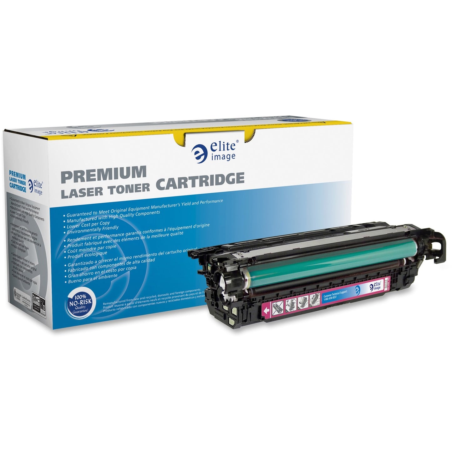Elite Image Remanufactured Toner Cartridge - Alternative for HP 654A (76182)