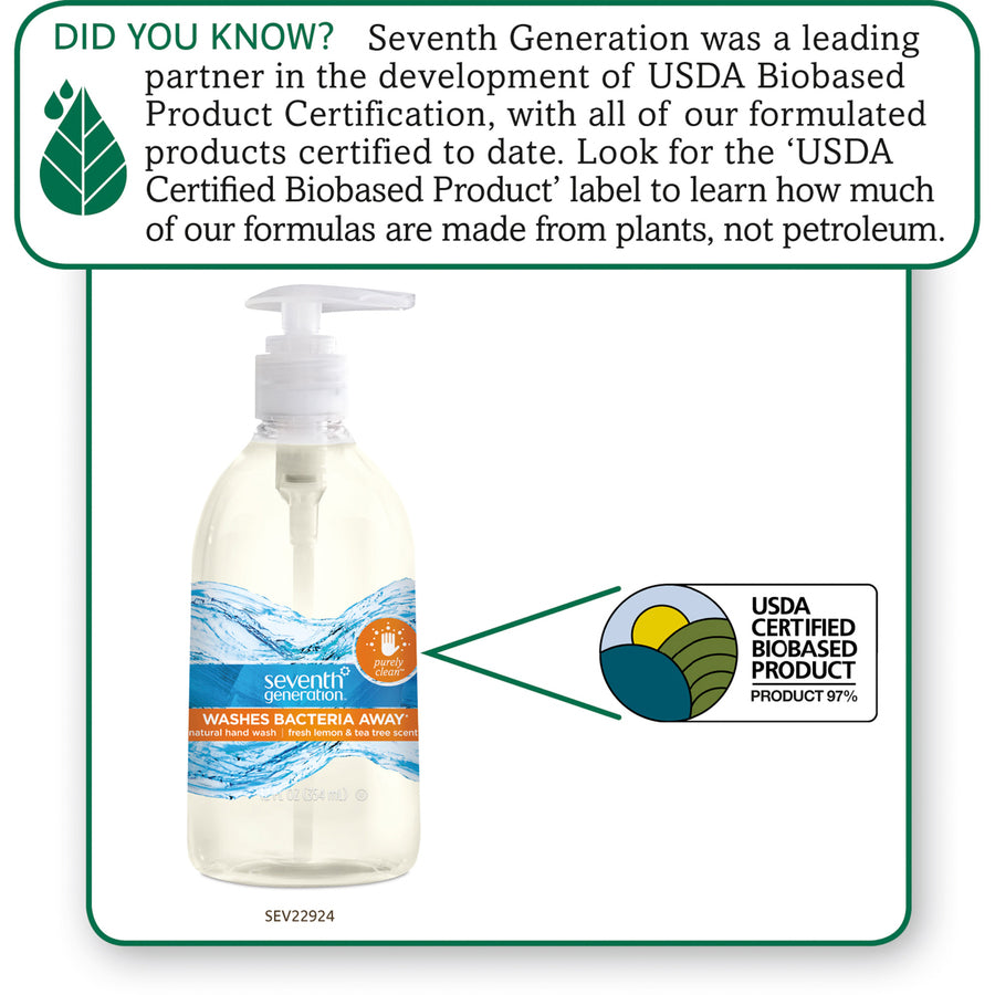 Seventh Generation Purely Clean Hand Wash (22924CT)