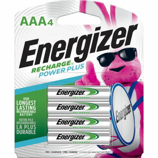 Energizer Recharge Power Plus Rechargeable AAA Battery 4-Packs (NH12BP4CT)