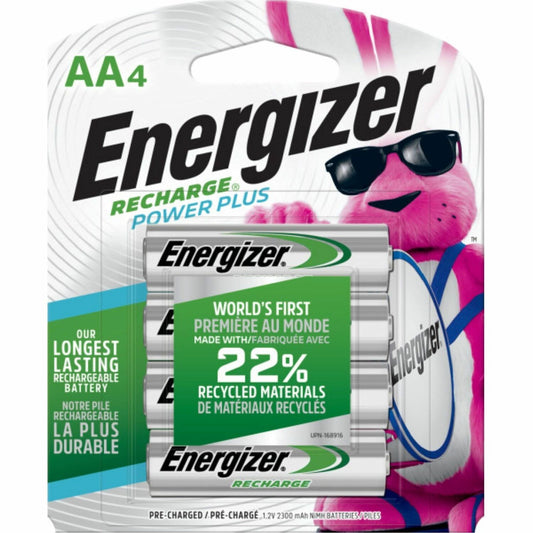 Energizer Recharge Power Plus Rechargeable AA Battery 4-Packs (NH15BP4CT)