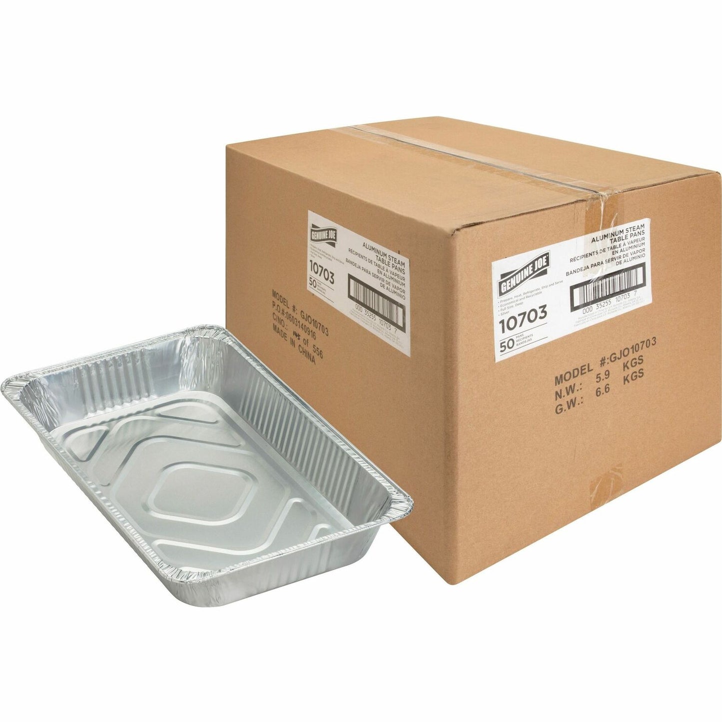 Genuine Joe Full-size Disposable Aluminum Pan (10703)