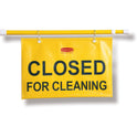 Rubbermaid Commercial Closed For Cleaning Safety Sign (9S1500YWCT)