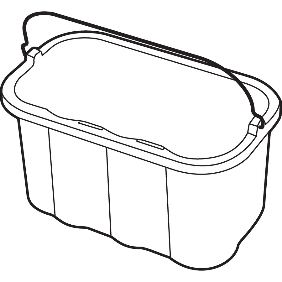 Rubbermaid Commercial 10-quart Sanitizing Caddy (9T8200YWCT)