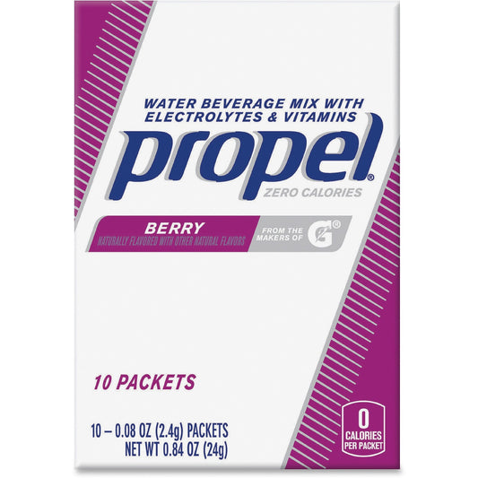 Propel Berry Beverage Mix Packets with Electrolytes and Vitamins (01087)