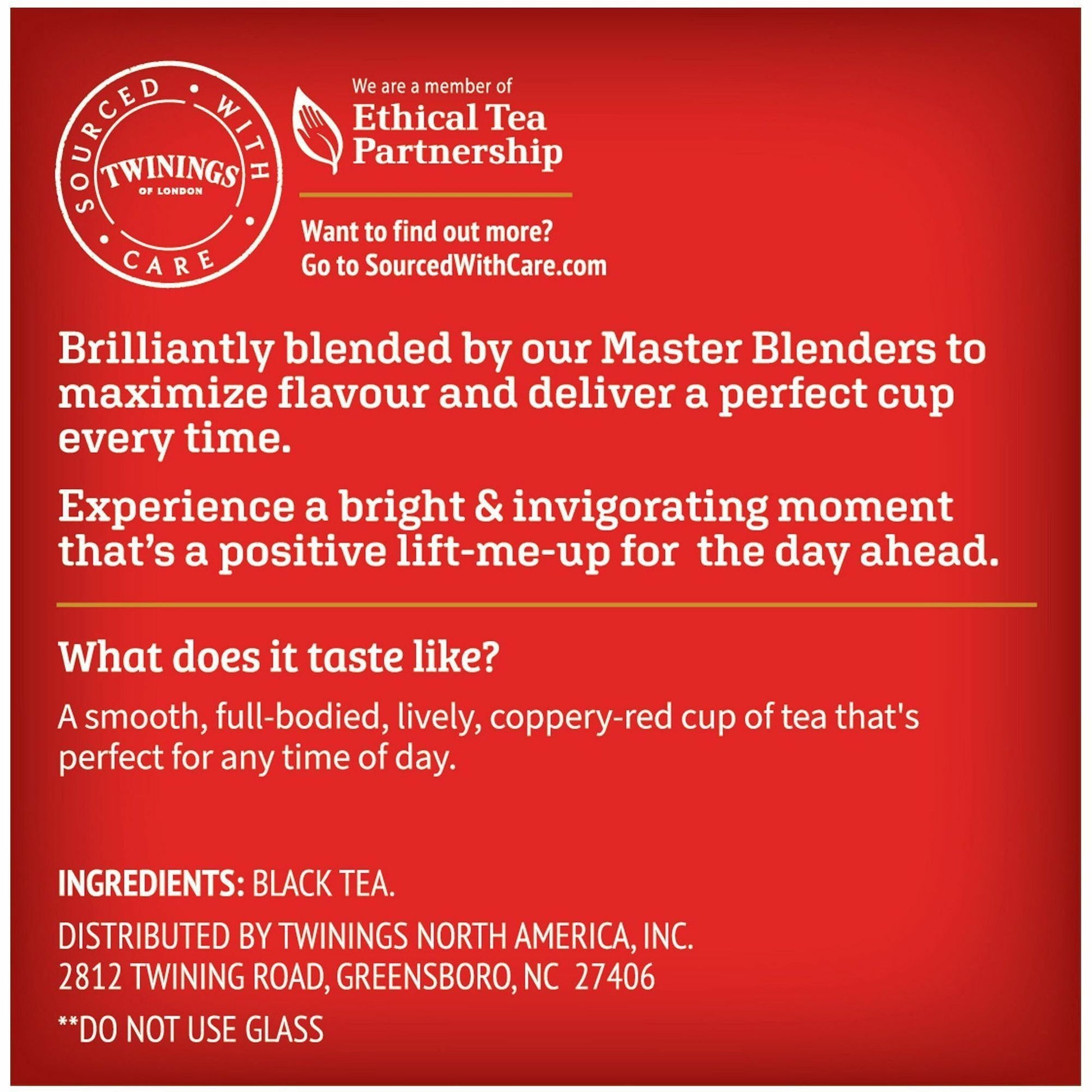 Twinings of London English Breakfast Black Tea K-Cup (08755)