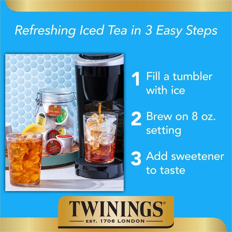 Twinings of London Earl Grey Flavoured Black Tea K-Cup (08756)