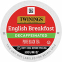 Twinings of London Decaf English Breakfast Black Tea K-Cup (08757)