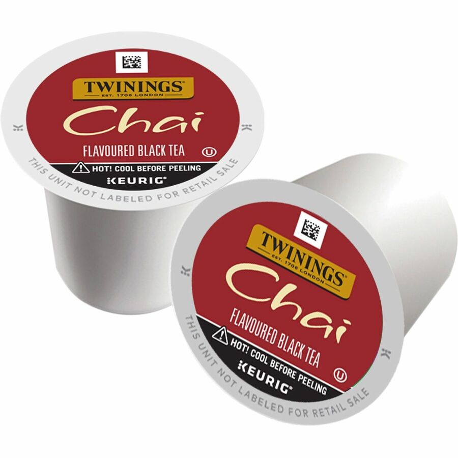 Twinings of London Chai Flavoured Black Tea K-Cup (09954)