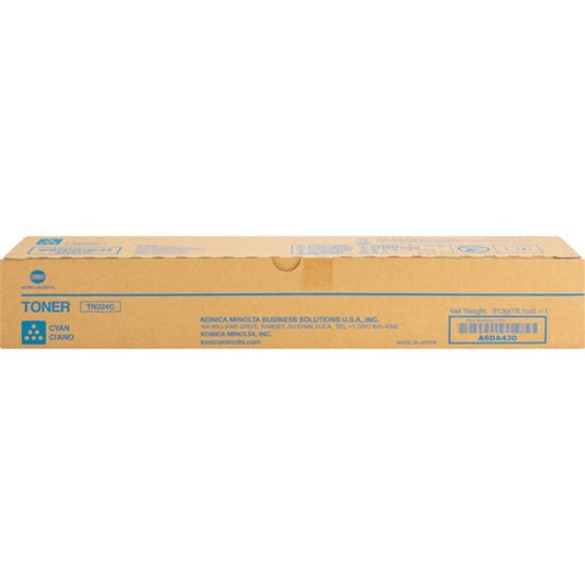 Konica Minolta TN324C Cyan Toner Cartridge