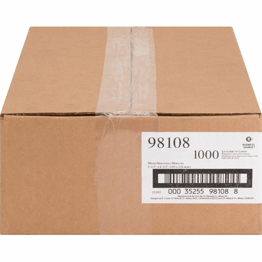 Business Source Multipurpose Shipping Labels (98108)