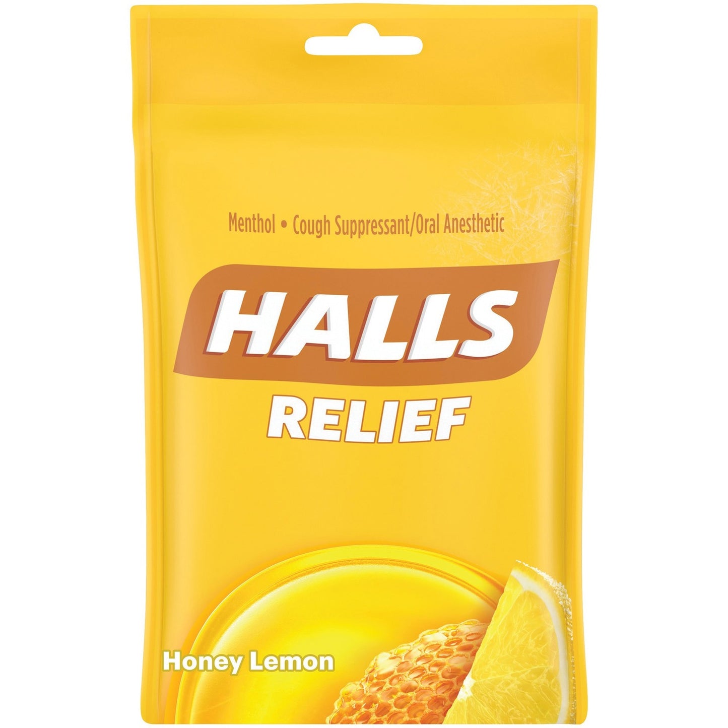 Cadbury Halls Honey-Lemon Cough Drops (62183)