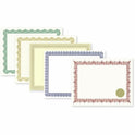 FranklinCovey Geographics Award Certificates Burgundy Gold Foil (48673)