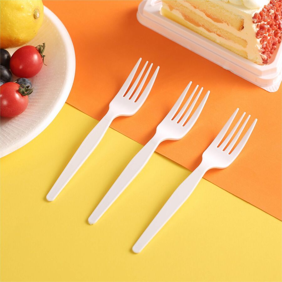 Genuine Joe Heavyweight Disposable Forks (30400)