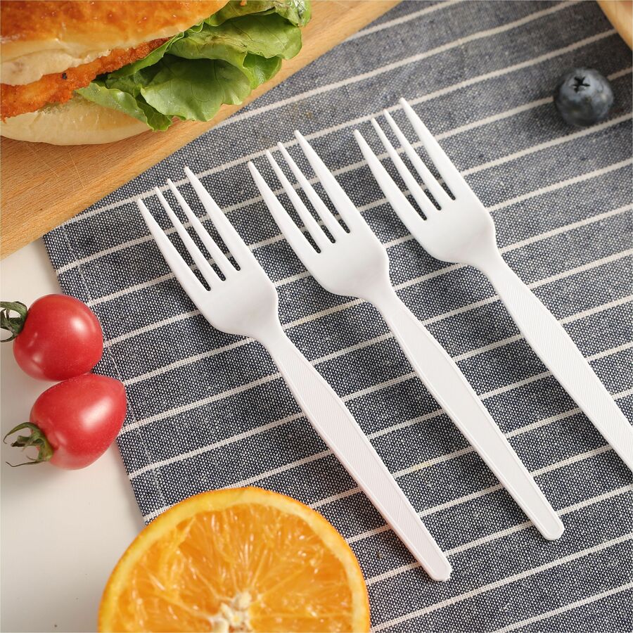 Genuine Joe Heavyweight Disposable Forks (30400)