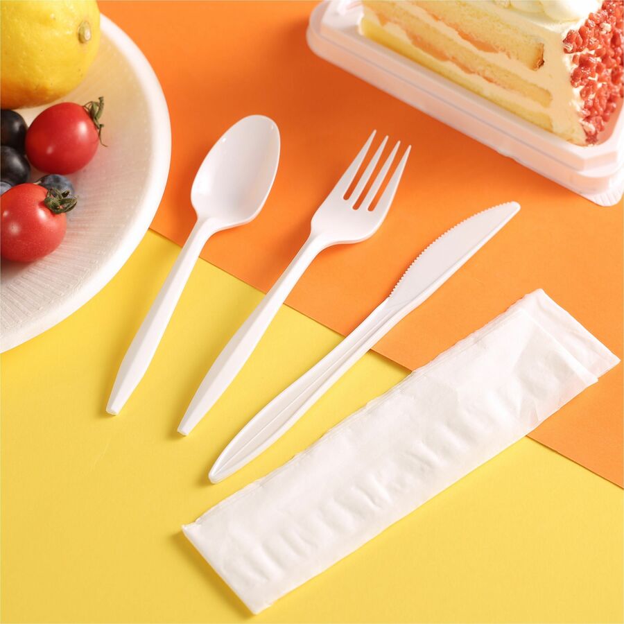 Genuine Joe 6-Piece Fork/Knife/Spoon Utensil Kit (58943)