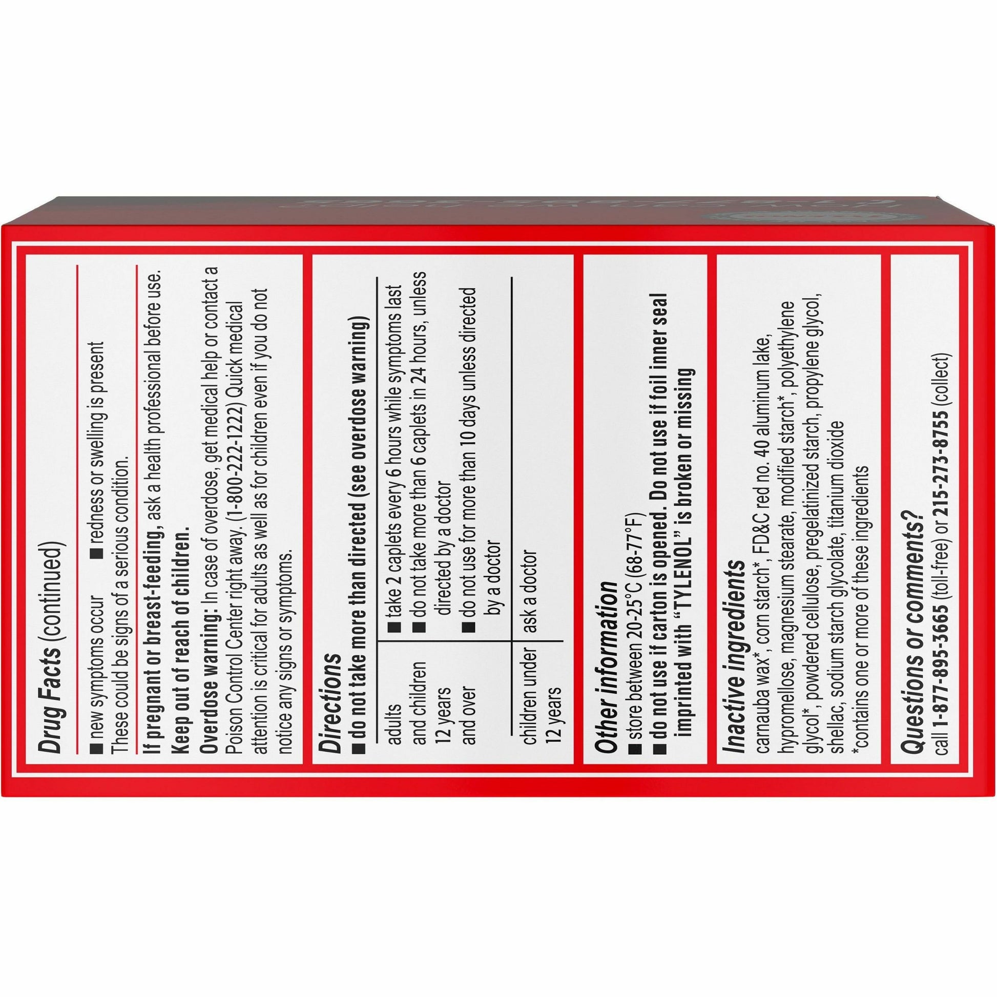 Tylenol Extra Strength Caplets (044909)