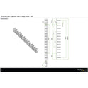StarTech 2.8ft Vertical D-ring Hook Cable Org. (CMVER20UD)