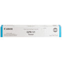 Canon GPR-51 Original Laser Toner Cartridge - Cyan - 1 Each (GPR51C)