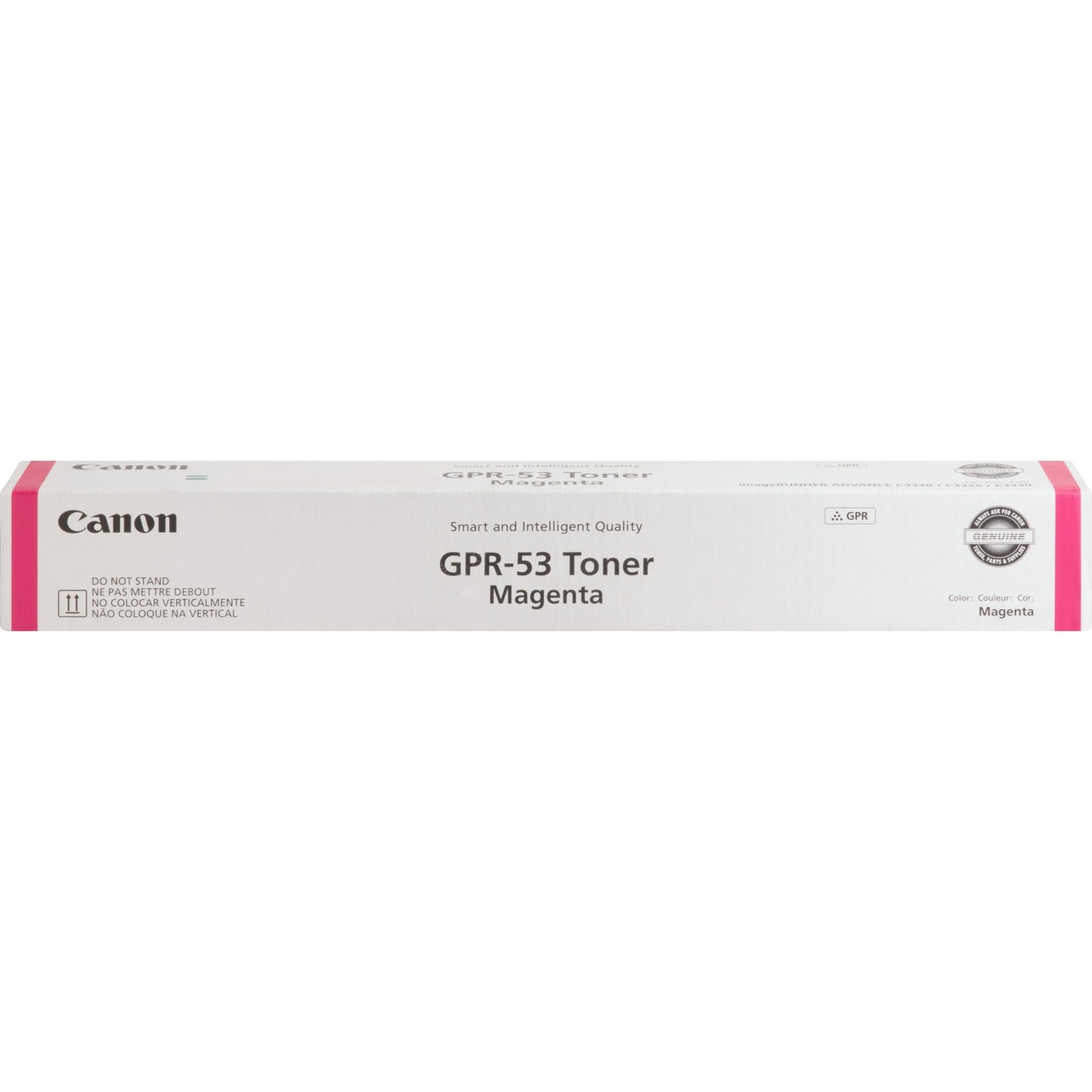 Canon GPR-53 Original Laser Toner Cartridge - Magenta - 1 Each (GPR53M)