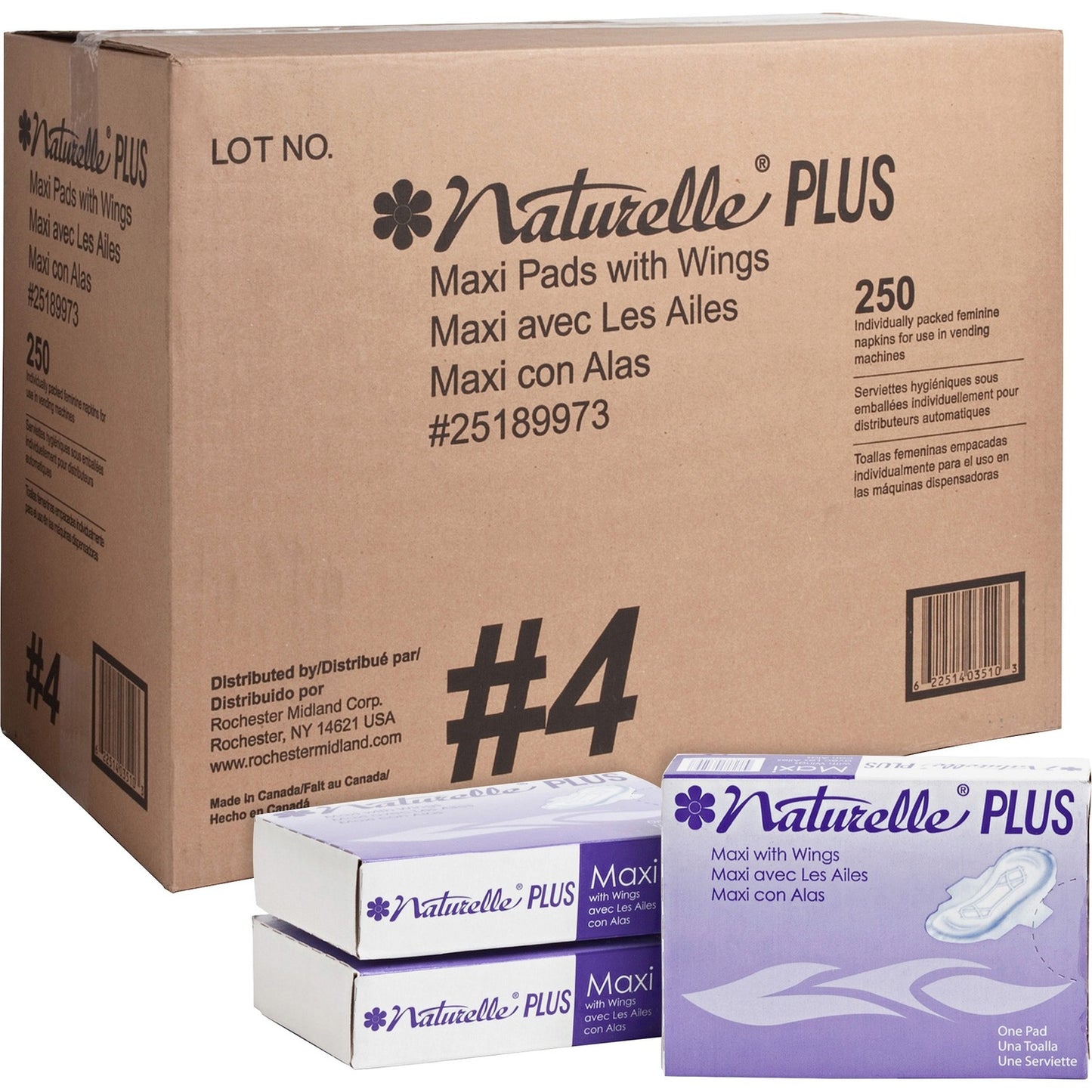 Impact Naturelle Plus Sanitary Napkins (25189973)