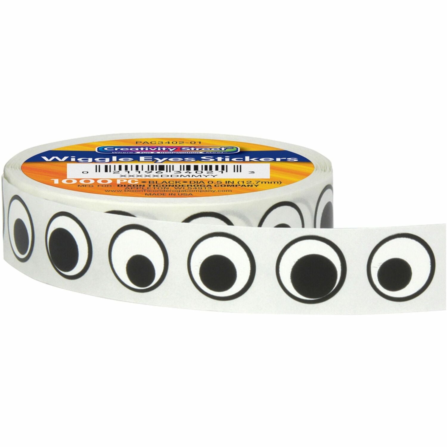 Creativity Street Wiggle Eyes Stickers (AC340201)