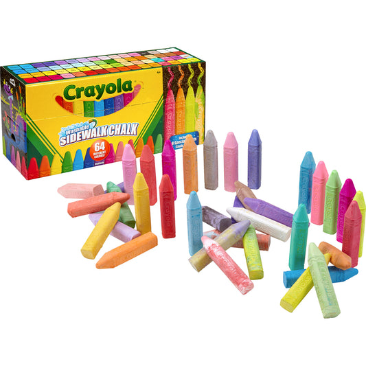 Crayola Washable Sidewalk Chalk (512064)