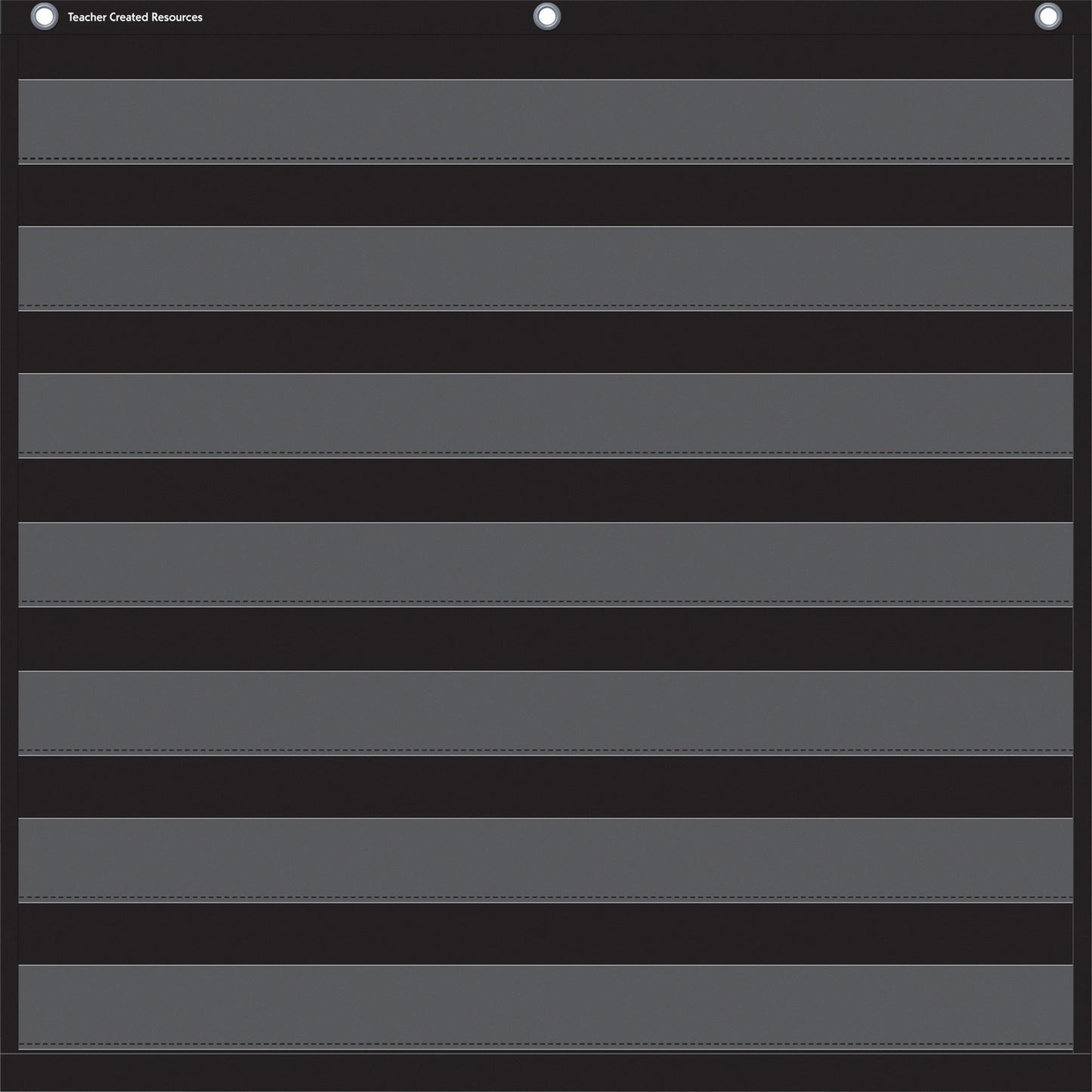 Teacher Created Resources Black 7 Pocket Chart (20740)