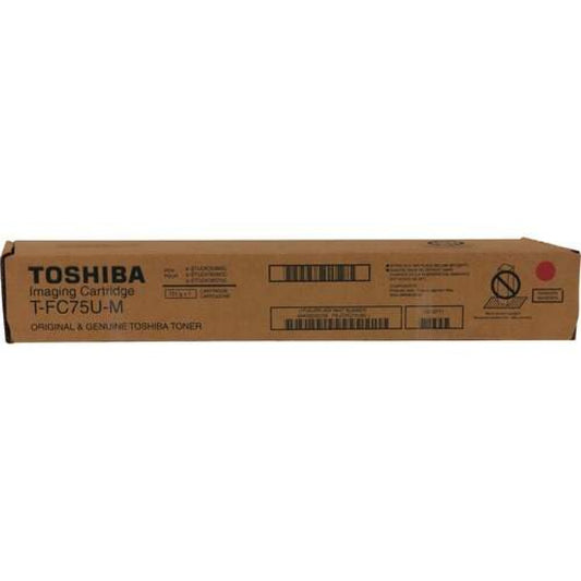 Toshiba Original Toner Cartridge - Magenta (TFC75UM)