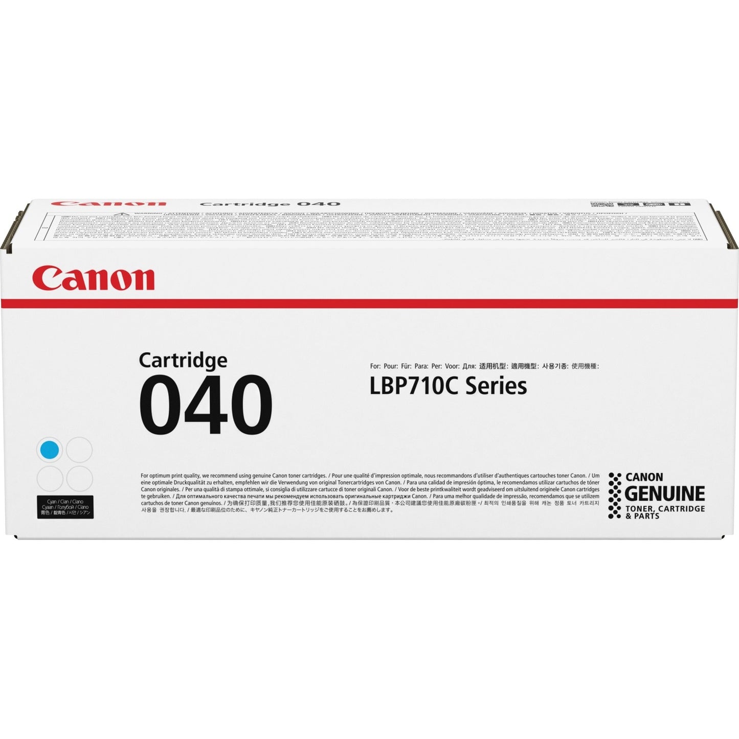 Canon Toner Cartridge (CRTDG040C)