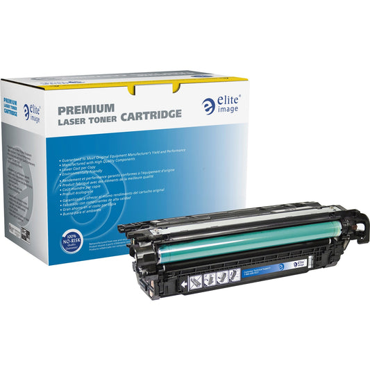 Elite Image Remanufactured High Yield Laser Toner Cartridge - Alternative for HP 653X (CF320X) - Black - 1 Each (76186)