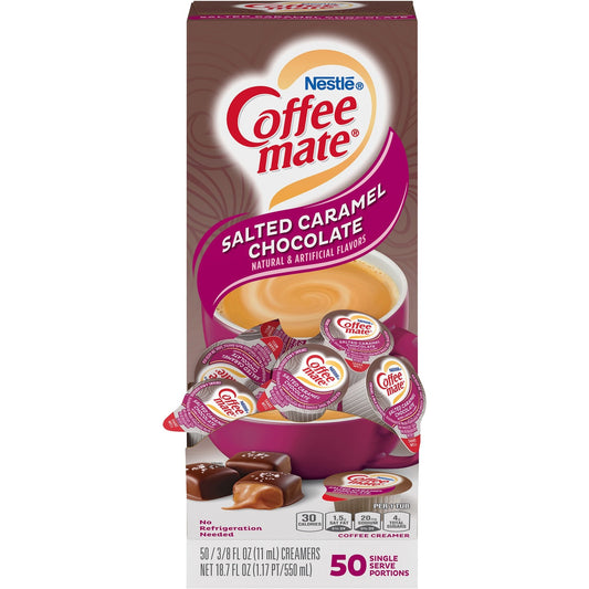 Coffee-mate Coffee mate Salted Caramel Chocolate Liquid Coffee Creamer Singles (77197)