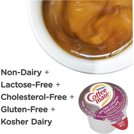 Coffee-mate Coffee mate Salted Caramel Chocolate Liquid Coffee Creamer Singles (77197)