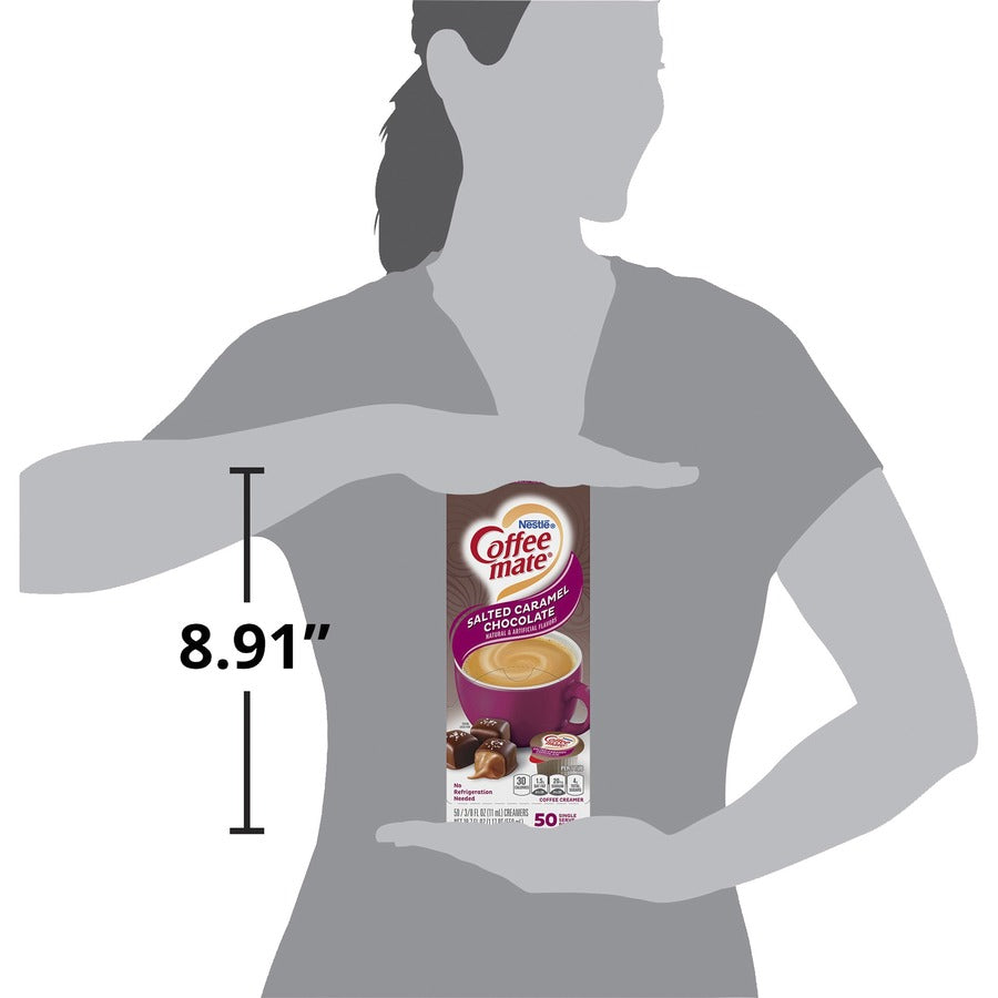Coffee-mate Coffee mate Salted Caramel Chocolate Liquid Coffee Creamer Singles (77197)
