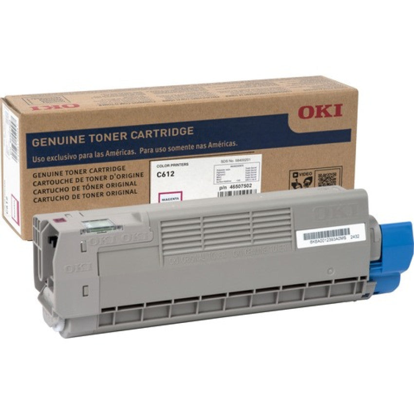 Oki 46507502 Magenta Toner Cartridge